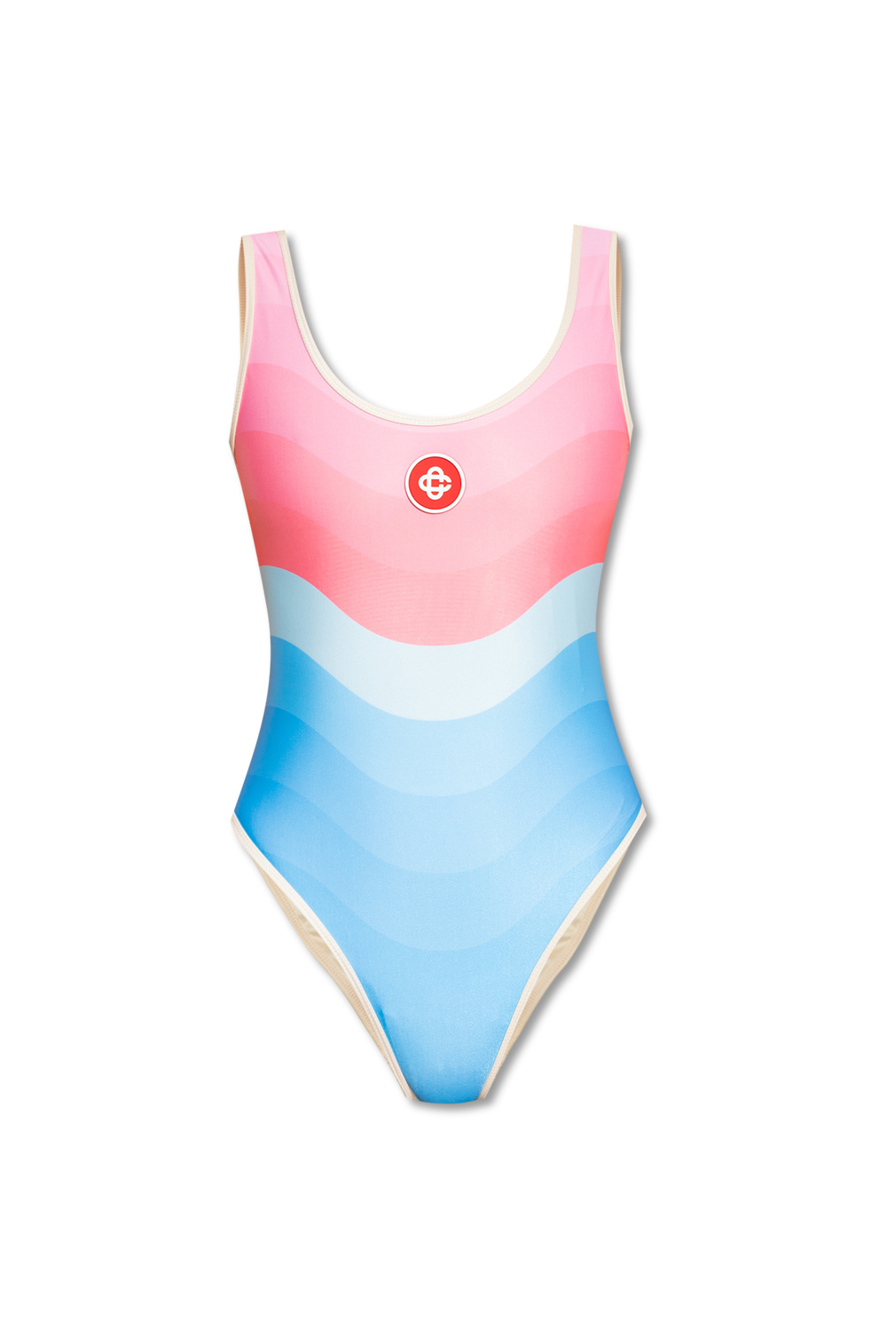 One-piece swimsuit with logo Casablanca One-piece swimsuit with logo Casablanca